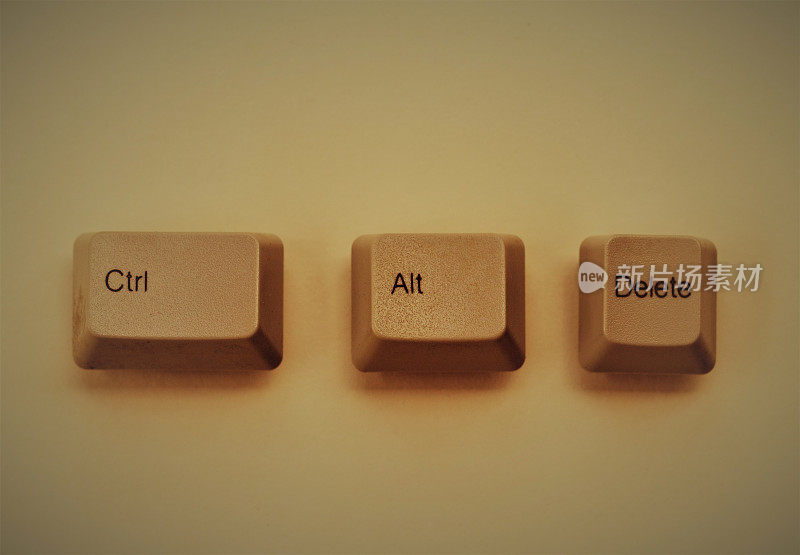 ctrl Alt删除计算机键盘上的键
